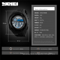 SKMEI 1470 Outdoor Sport Watch Men New Luxury Military Waterproof Electronic Wristwatch Alarm Display Digital Clock